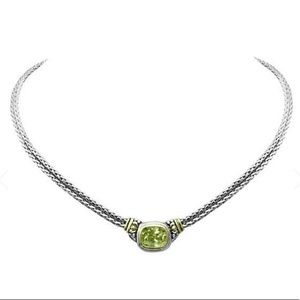 John Medeiros matching necklace ring and bracket